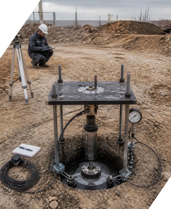 Испытание грунта штампом в скважине в Вязниках от 16025 р. | ЭкспертизаРоссия